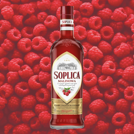 Soplica Raspberry Liqueur Malinowa 28% - 500ml