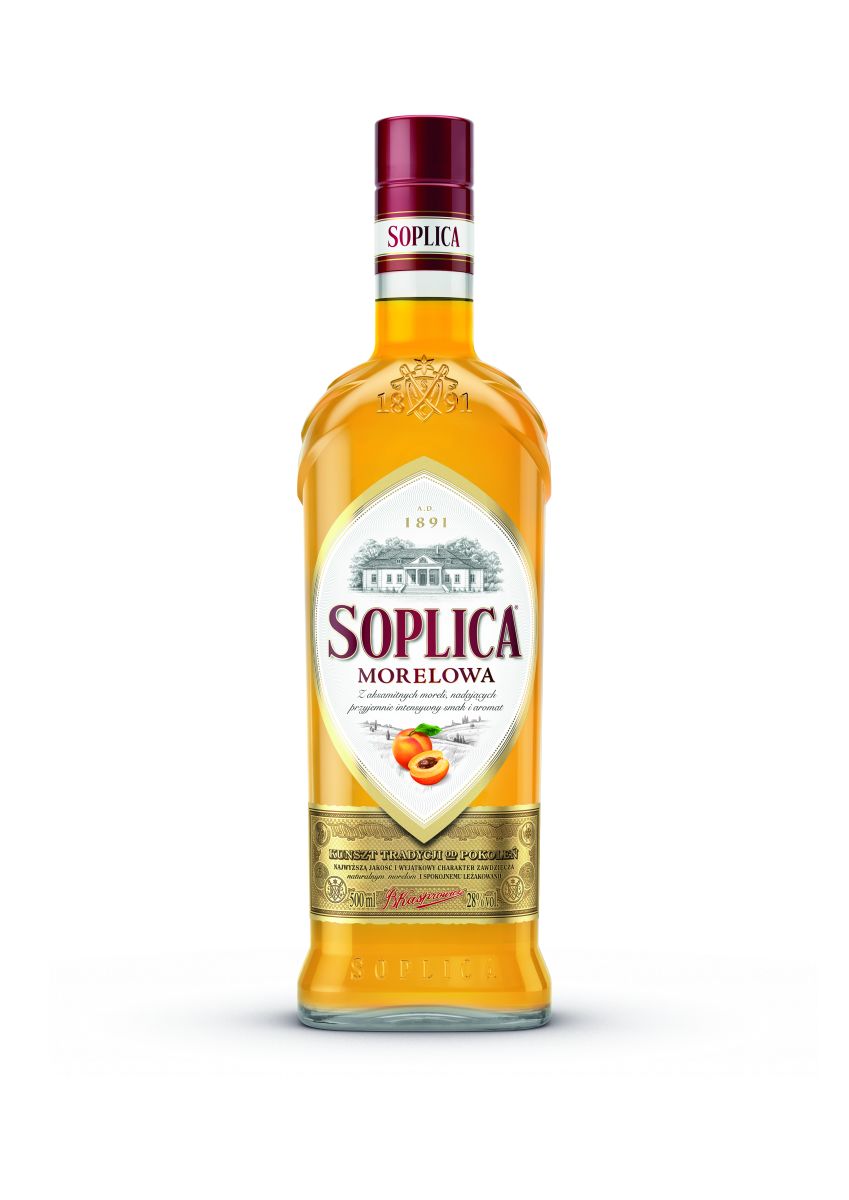 Soplica Aprikosen Likör Morelowa 28% - 500ml