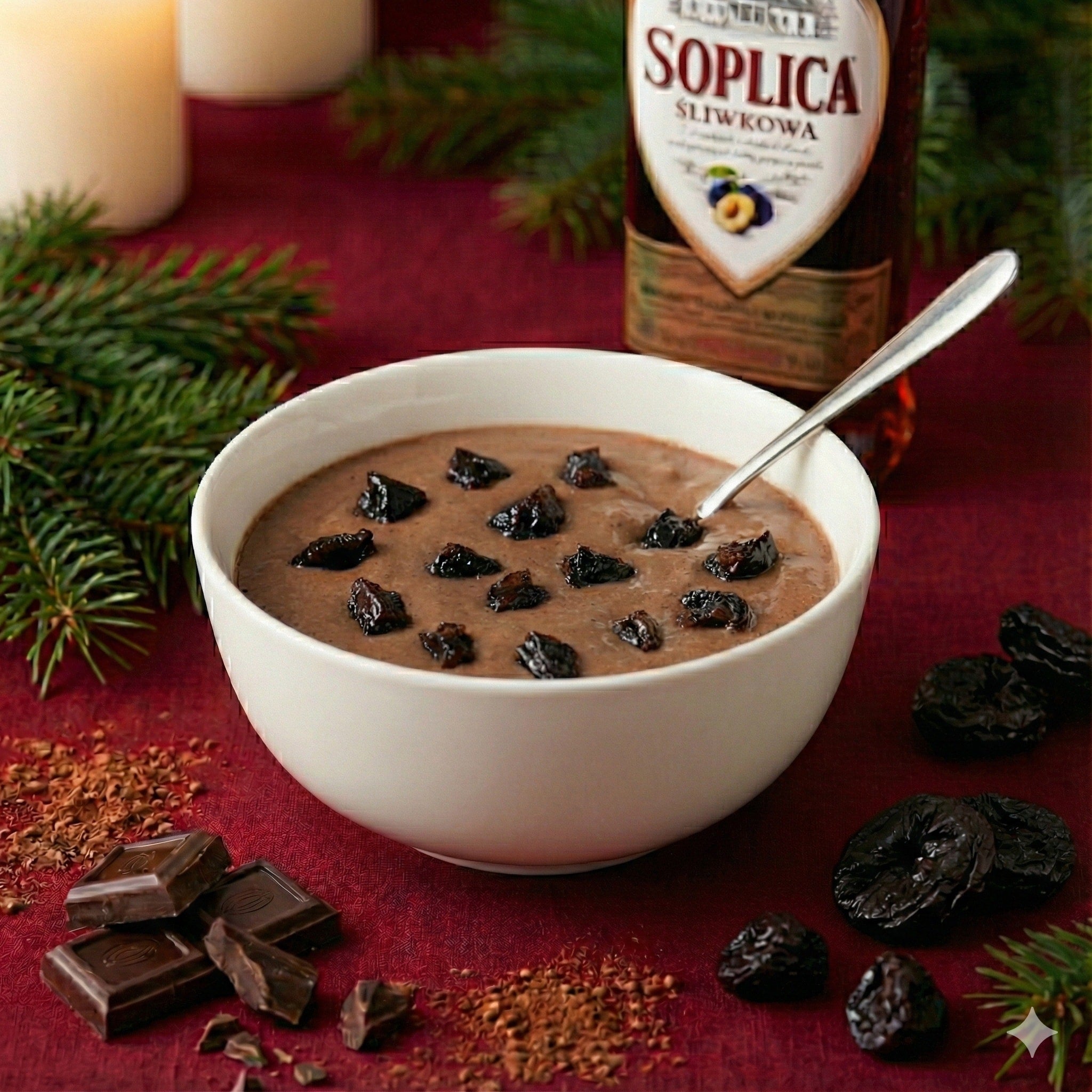 Schokolade, Pflaume und ein bisschen Weihnachtsruhe