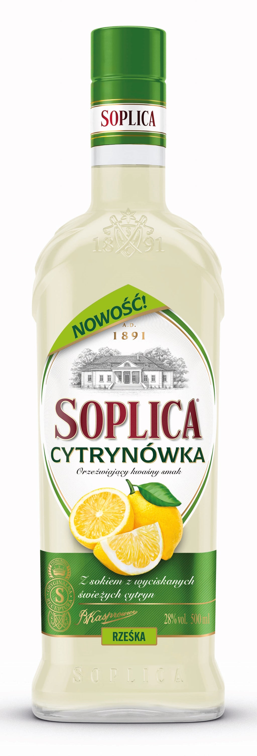 Soplica Zitronen Likör cytrynowka 28% - 500ml