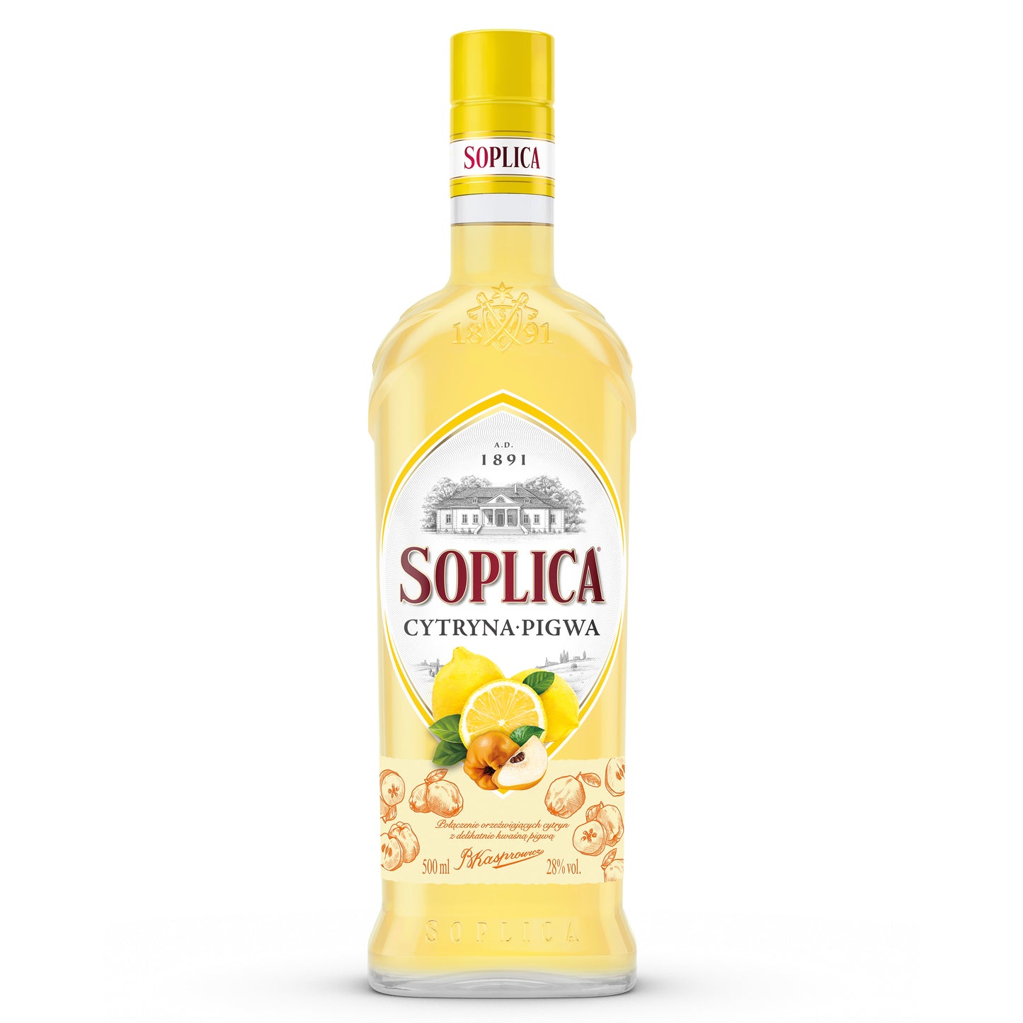Soplica Summer Edition Lime-Orange Liqueur - Limonka z Pomarancza 28% vol. - 500ml