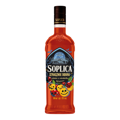 Halloween Edition Kirschen-Mirabellen-Likör  - Edycja Halloweenowa wisnia i mirabelka 25% - 500ml