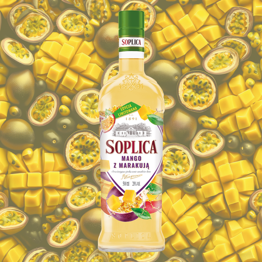 Soplica Summer Edition Mango-Maracuja-Likör - Mango z Marakuja 28% - 500ml