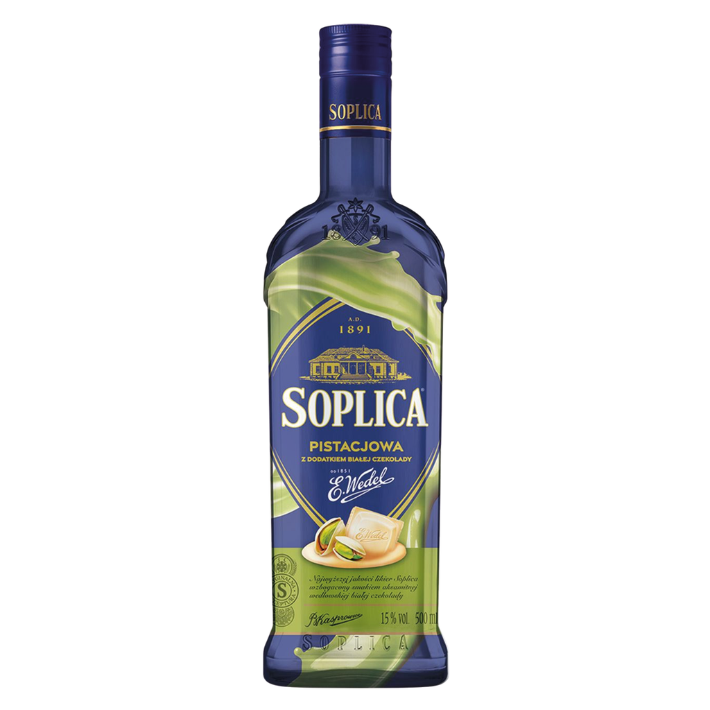 Soplica Wedel Pistazie mit weißer Schokolade - Pistacjowa - 500ml