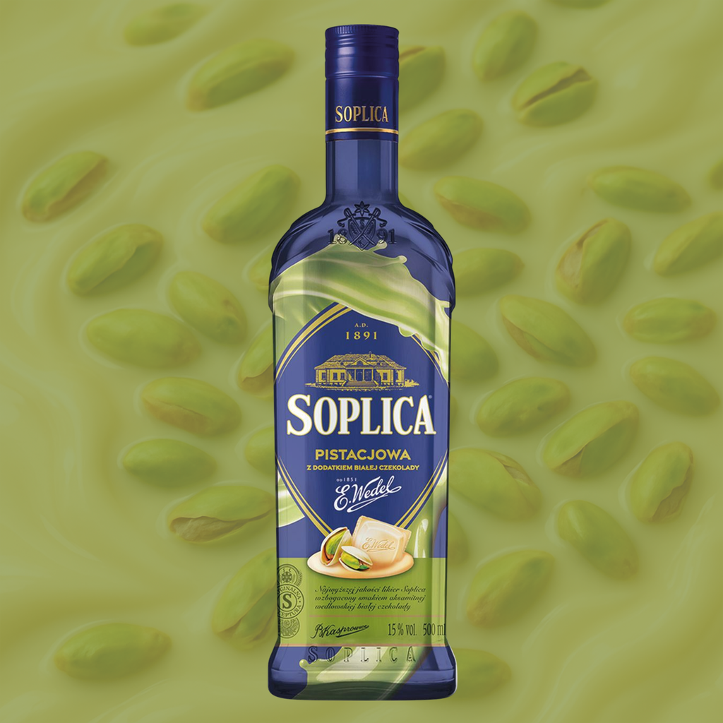 Soplica Wedel Pistazie mit weißer Schokolade - Pistacjowa - 500ml