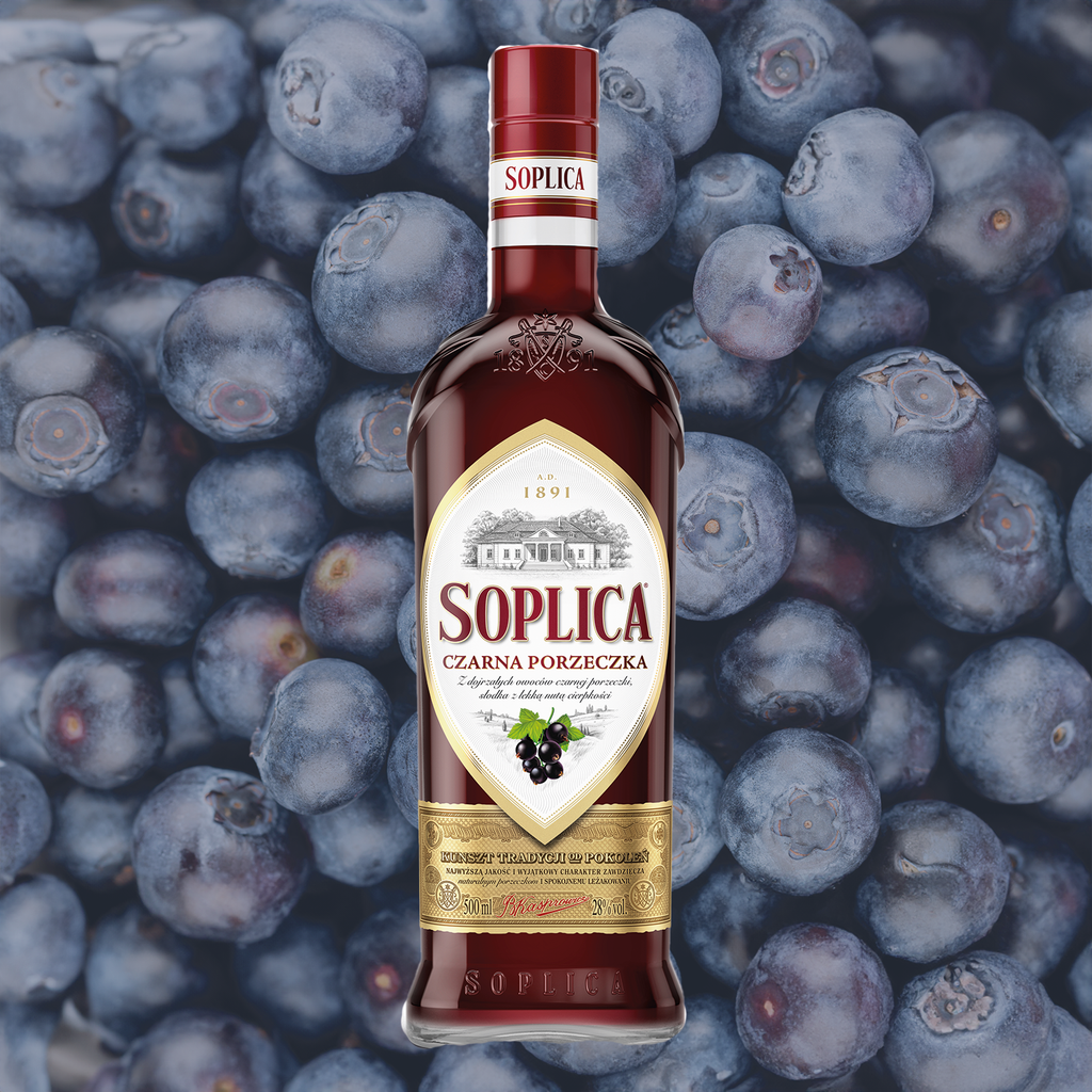 Soplica Schwarze Johannisbeere Likör Czarna Porzeczka 26% - 500ml