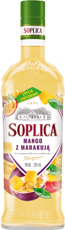 Soplica Summer Edition Mango-Maracuja-Likör - Mango z Marakuja 28% - 500ml