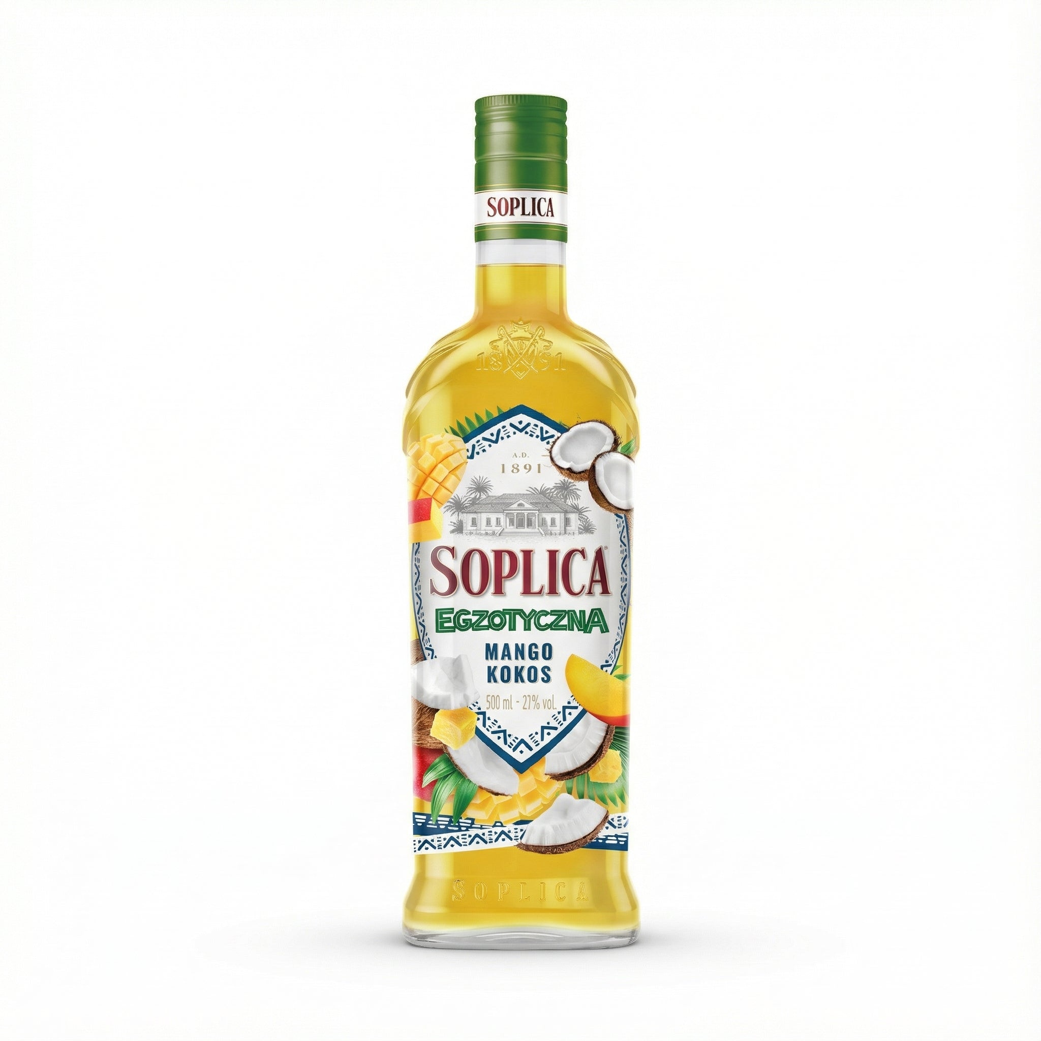 Soplica Mango-Kokosnuss Likör - Mango Kokos - 500ml